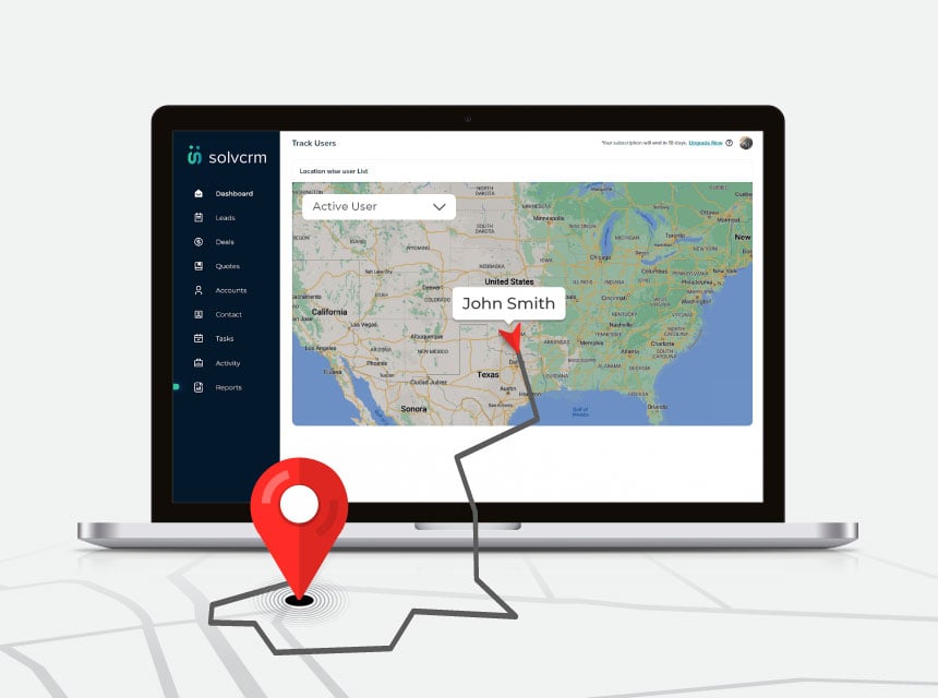 Location Tracking CRM